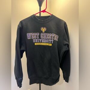 Jansport Black West Chester University Crewneck Sweater